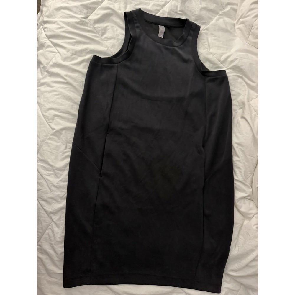 Ododos Women's Size Medium Black Seasoft Tank Dress